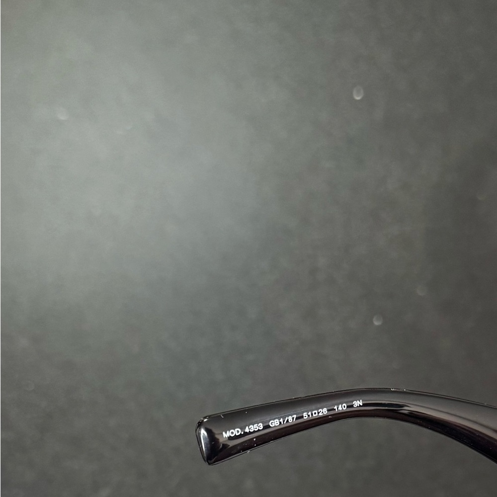 Versace Black Sunglasses with Gold Medusa Detail - Picture 5 of 5